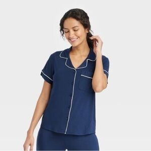 Women's Navy Blue Pajama